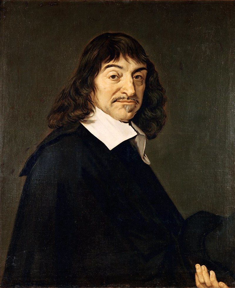 Portrait de René Descartes (1596-1650) vers 1649-1700. Huile sur toile, d'après Frans Hals, conservée au Louvre