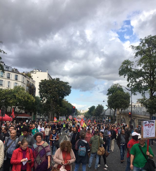 Manifestation du 12 septembre contre la Loi Travail