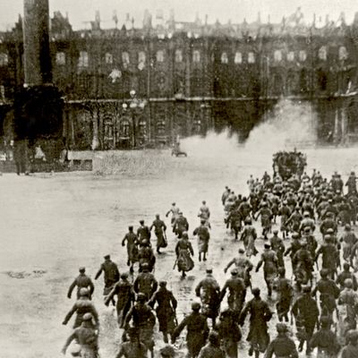Prise du palais d'hiver en 1917