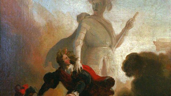 Don Juan et la statue du commandeur - Alexandre-Évarsite-Fragonard