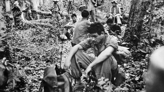 5 mai 1954, bataille de Dien Bien Phu. ©AFP