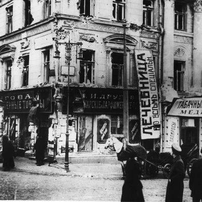 15 Octobre 1917, place centrale de Moscou
