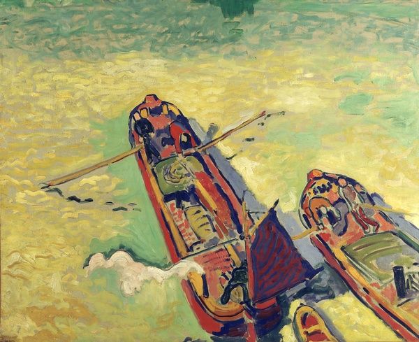 André Derain, Les deux péniches, 1906. Crédits : Centre Pompidou