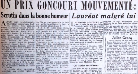 "Le Parisien" du 4 décembre 1951.