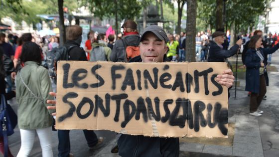 Manifestation à Paris contre la réforme du code du travail (12/09/17) ©AFP - AlphaCitizenEye ACE / Citizenside