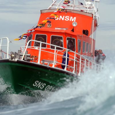 Vedette de la SNSM (Société Nationale de Sauvetage en Mer)