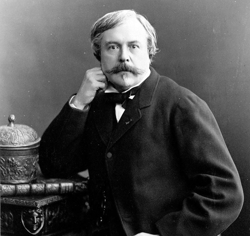 Edmond de Goncourt photographié par Nadar, avant 1877