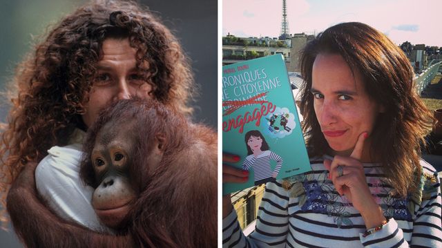 Marie-Claude Bomsel © AFP / Michel Gunter /Biosphoto - Muriel Douru © Yoann Morvan, Ed. Hugo & Cie