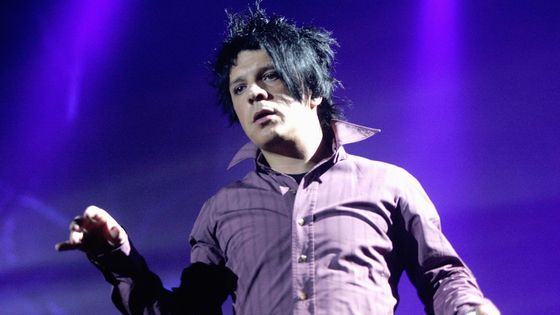 Nicolas Sirkis, chanteur d'Indochine en concert en 2007 ©Maxppp - Max ROSEREAU