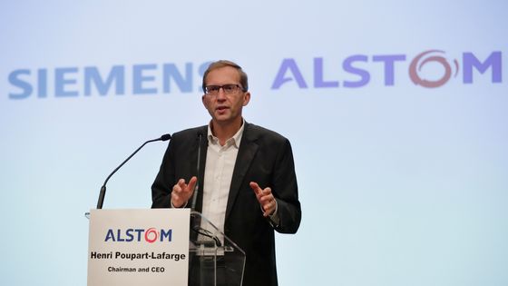 Henri Poupart-Lafarge, PDG d'Alstom et futur directeur général de Siemens Alstom ©AFP - Thomas Samson