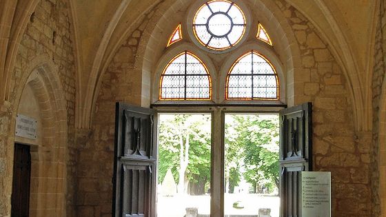 Parloir de l'Abbaye de Royaumont, 2010 - Clicsouris via wikimedia