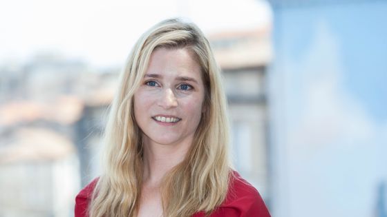 Natacha Regnier à Angoulême en août 2017 ©AFP - Yohan BONNET