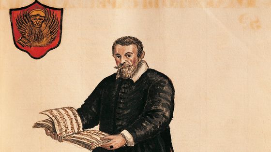 Portrait à l’aquarelle de Claudio Monteverdi ©Getty - EA / A. DAGLI ORTI / Contributeur