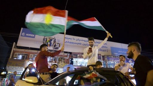 Manifestation à Dohuk, au Kurdistan irakien ©AFP - Noe Falk Nielsen NurPhoto