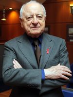 Pierre Bergé le 20 mars 2009 pour la 15ème édition du Sidaction.