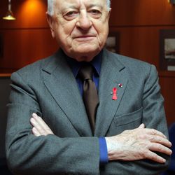 Pierre Bergé le 20 mars 2009 pour la 15ème édition du Sidaction.