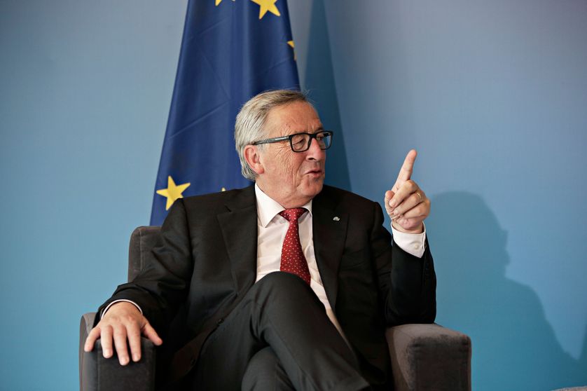 Le Président de la Commission européenne, Jean-Claude Juncker