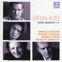 Quatuor pour violon alto violoncelle et piano n°3 en ut min op 60 : Scherzo