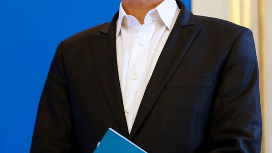 Michel Lussault, à la conference sur les réformes des programmes scolaires, à Paris le 18 septembre 2015. ©AFP - THOMAS SAMSON