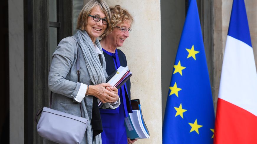 Françoise Nyssen, ministre de la Culture, à la sortie du conseil des ministres ce mercredi 27 septembre.