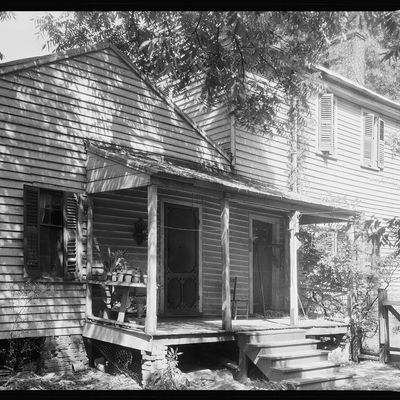 Une maison anonyme dans le conté de Wilkes, Géorgie, 1939 ou 1944