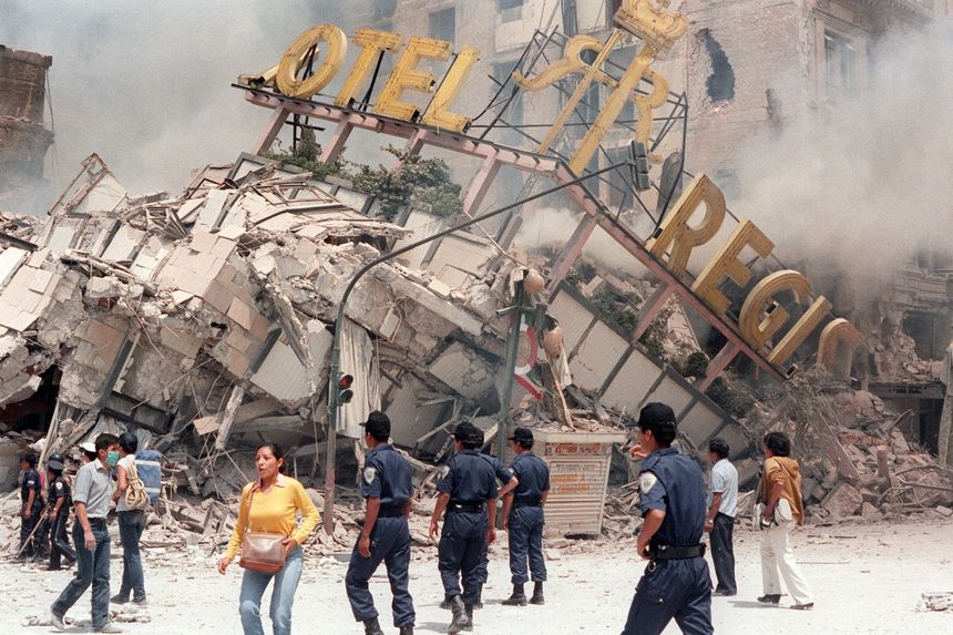 Le séisme de 1985 à Mexico a traumatisé le pays