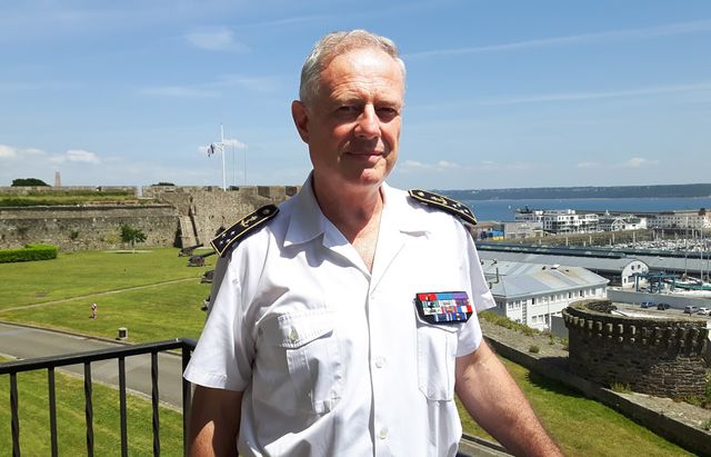Emmanuel de Oliveira préfet maritime de l'Atlantique