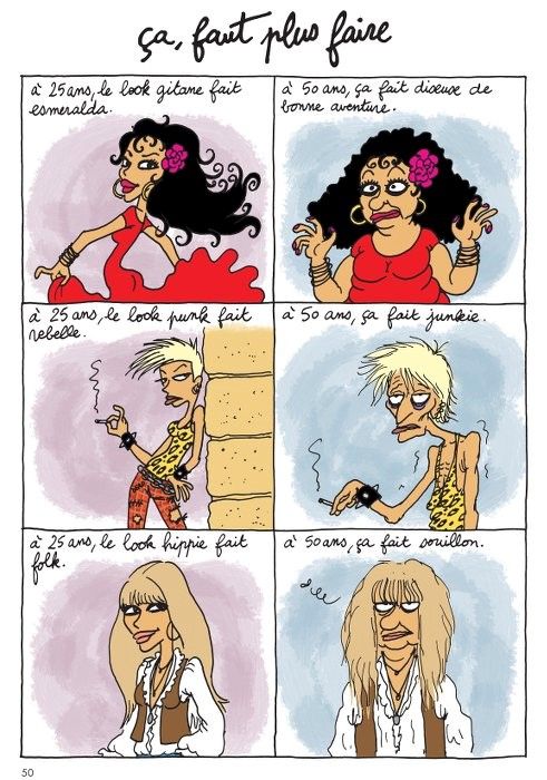 Extrait de "J'veux plus vieillir" d'Hélène Bruller (éditions Hugo-Desinge)