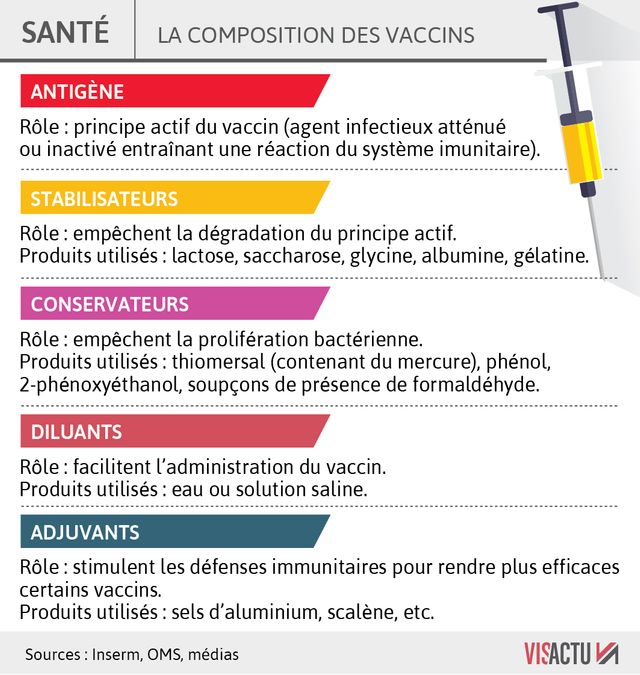 Que contient un vaccin ?