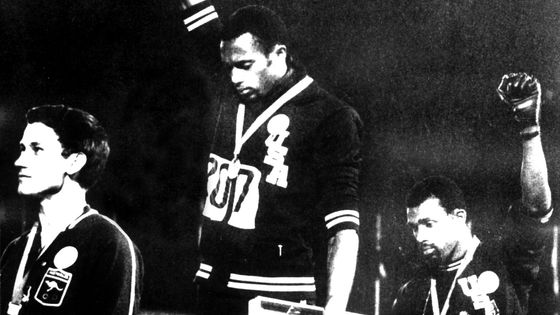 Tommie Smith, Peter Norman et John Carlos, Mexico 1968 ©Maxppp - Presse