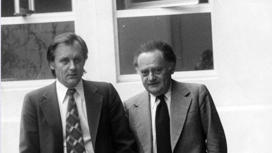 Albert Uderzo et René Goscinny Années 1970. - © Anne Goscinny. Prêt de l’institut René Goscinny