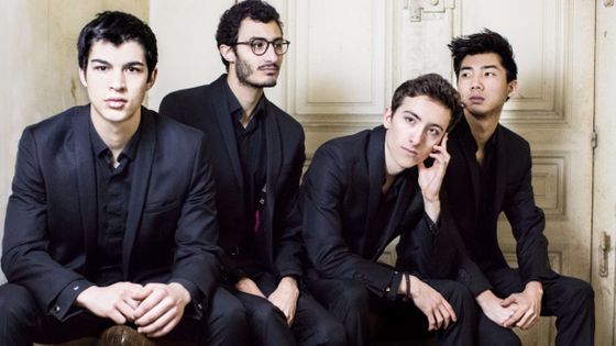 Quatuor Arod : Jordan Victoria, violon Alexandre Vu, violon Corentin Apparailly, alto Samy Rachid, violoncelle - Droits Réservés