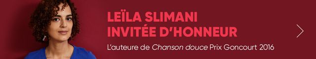 Leîla Slimani invitée d'honneur