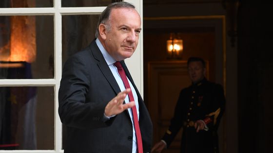 Le président du Medef Pierre Gattaz arrive àl'hotel Matignon à Paris le 31 août 2017. ©AFP - ALAIN JOCARD