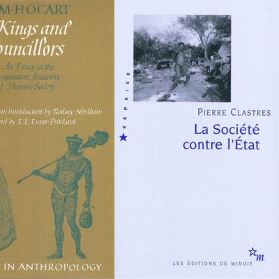 J. Frazer, "Le Rameau d'Or", M. "Hocart, Kings and Councillors", P. Clastres, "La Société contre l'Etat"