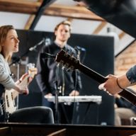 Groupe de musicien, illustration