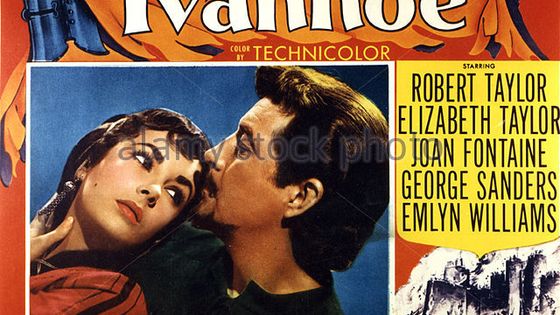 "Dans Ivanhoe Elizabeth Taylor n'a jamais été aussi belle" Michel Pastoureau - Pictorial Press Ltd / Alamy Stock Photo