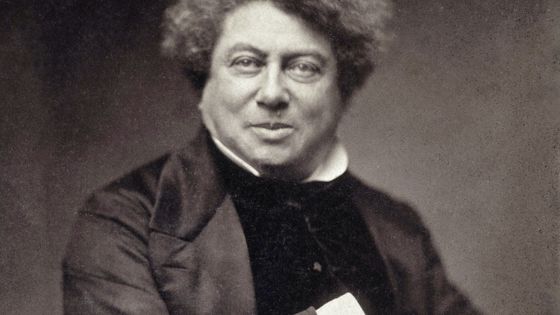 Alexandre Dumas père (1802-1870), exposé au Musée des Beaux-Arts de Houston, aux Etats-Unis - Nadar (1855) (Source : Wiki)
