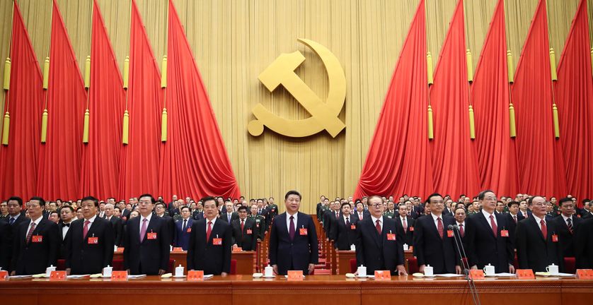L'ouverture du XIXe PCC, 18 octobre 2017