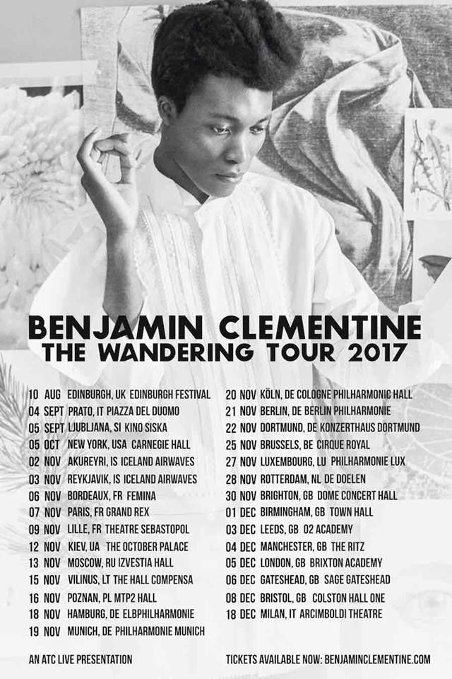 Benjamin Clementine tour