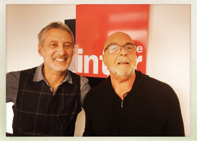 Antoine de Caunes et Jean-Baptiste Mondino
