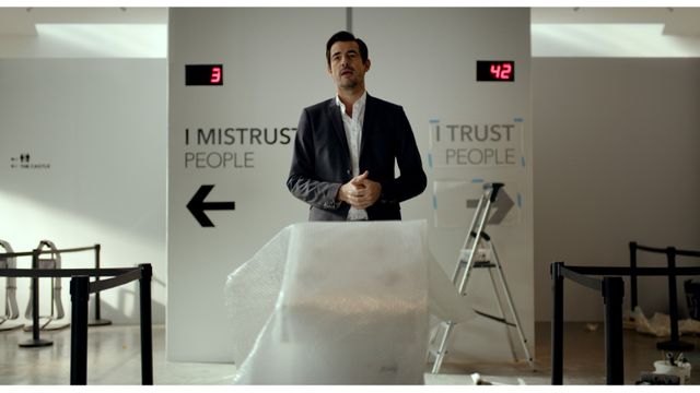 L'installation "The Square"