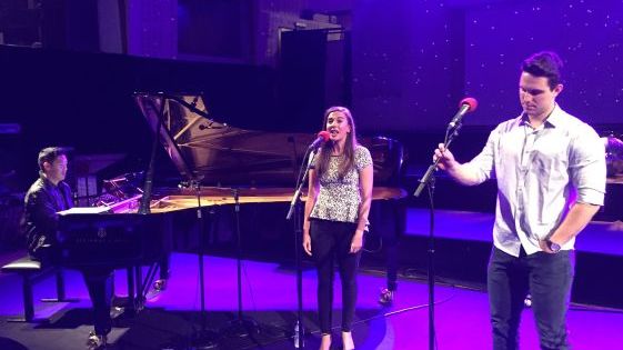 Cabaret 42e rue / Natalie Ballenger (Maria), Kevin Hack (Tony), John Yun (piano) : Tonight / 15 10 2017
