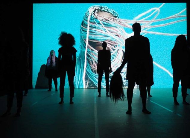Photographie du spectacle F(l)ammes