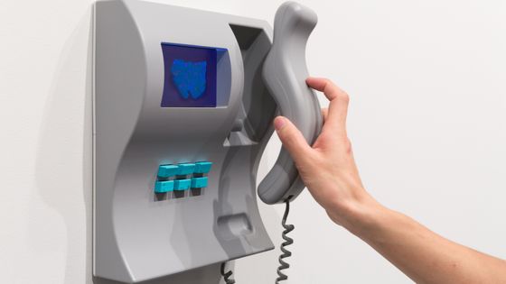 Is he cheating, résine coulée, composants vidéo et téléphonique, 96.2 x 24.1 x 8.3 cm, courtoisie de l’artiste et de Metro Pictures (New York) ; Kamel Mennour (Paris/Londres) ; König Galerie (Berlin). - Camille Henrot, © ADAGP, Paris 2017