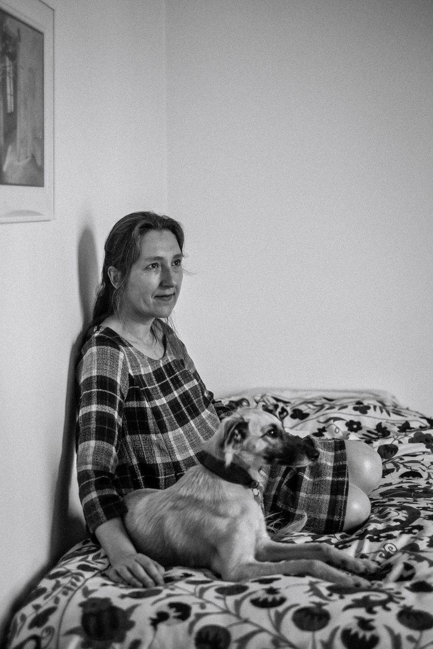 Marie Darrieussecq chez elle