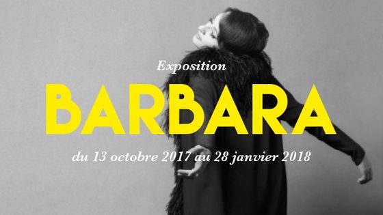 Affiche de l'exposition Barbara à la Philharmonie de Paris - Philharmonie de Paris
