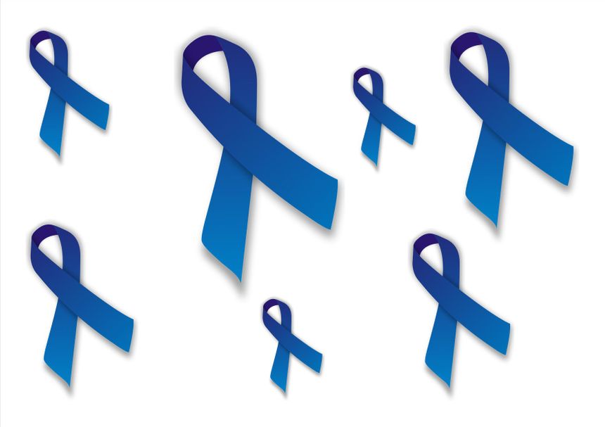 le logo de l'opération "Ruban Bleu Autisme"
