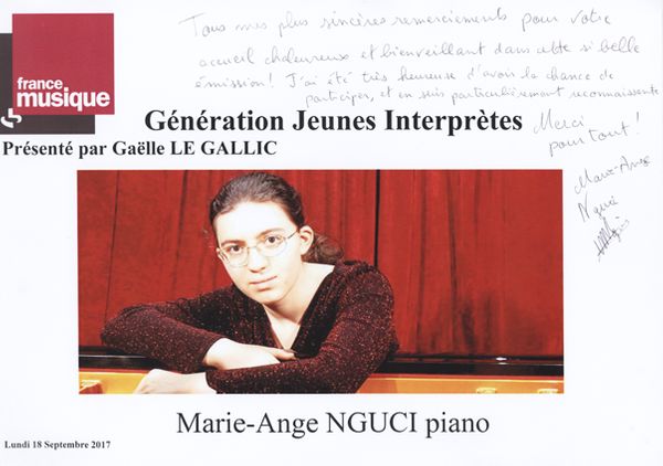 Livre d'or Marie-Ange Nguci