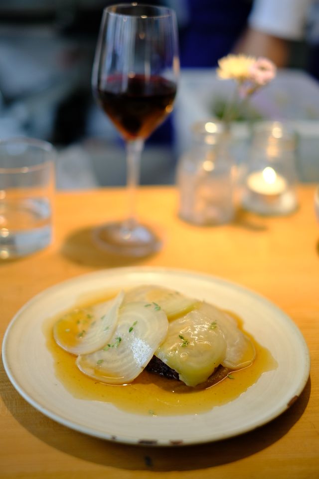 Terrine vinaigrette noisette